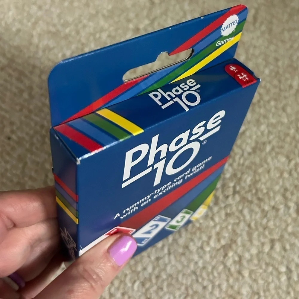 Phase 10 card game. New in box.